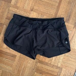 Lululemon black shorts